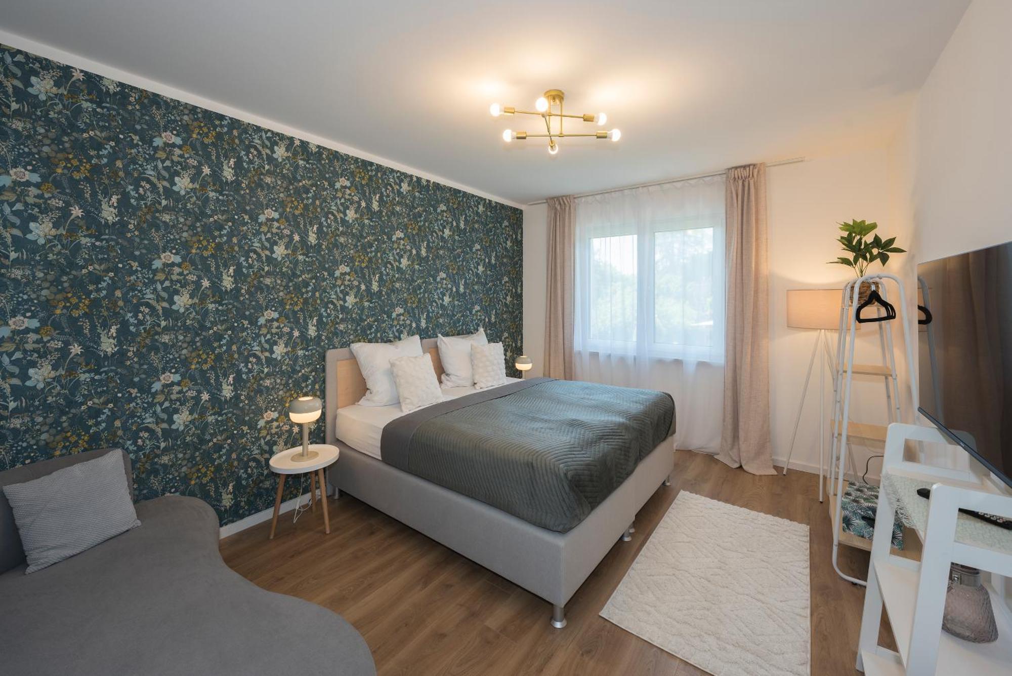 Bohnapartments Haus Zocheblick - 2 Kostenlose Parkplaetze - Sehr Ruhig - 4 Schlafzimmer - Neubau - Vollausstattung - Wlan هوبيغارْتْنْ المظهر الخارجي الصورة